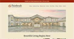 Desktop Screenshot of paintbrushassistedliving.com